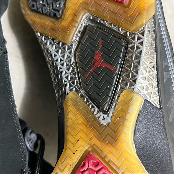 Air Jordan OG XX2 22 Size 9 Black Varsity Red Metallic Silver OG - Picture 16 of 16